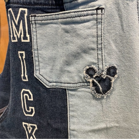 Disney Her Universe Mickey Mouse Denim Overall Dress - NWT - Picture 7 of 8